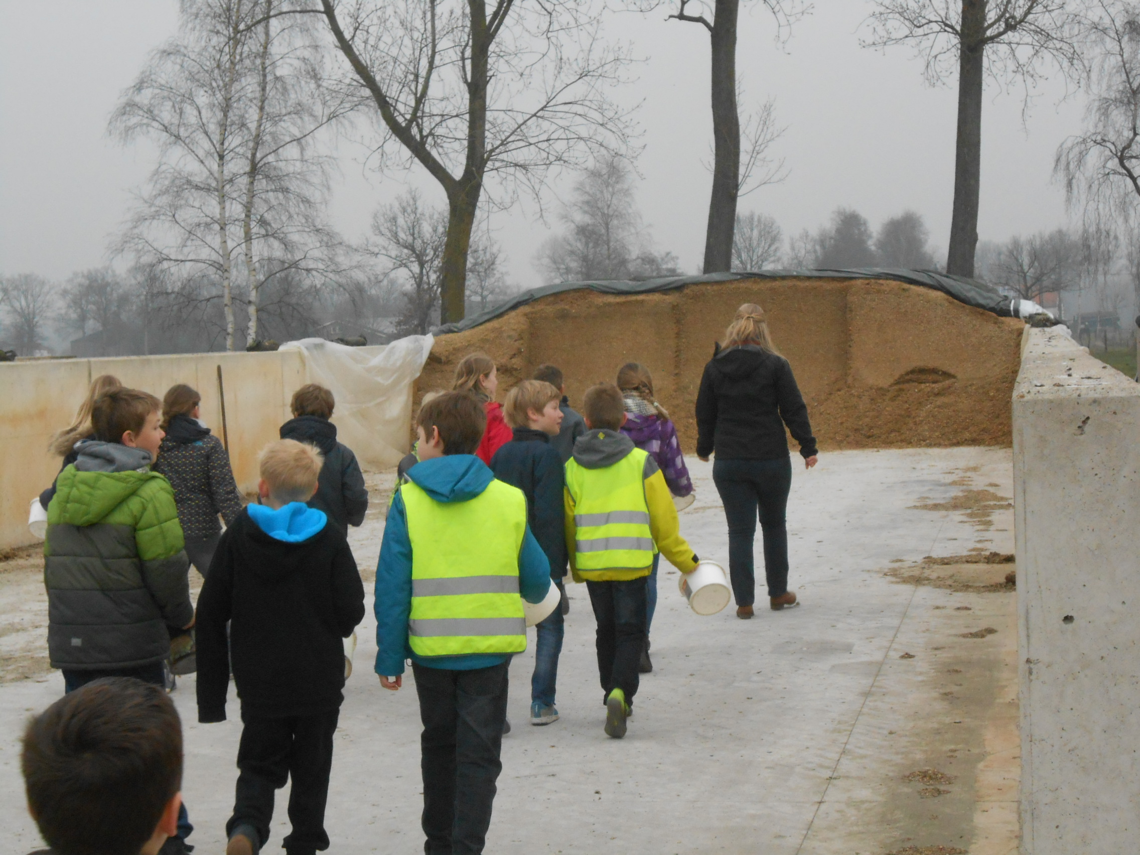 Op uitstap naar de Sint-Jozefhoeve (vierde leerjaar)